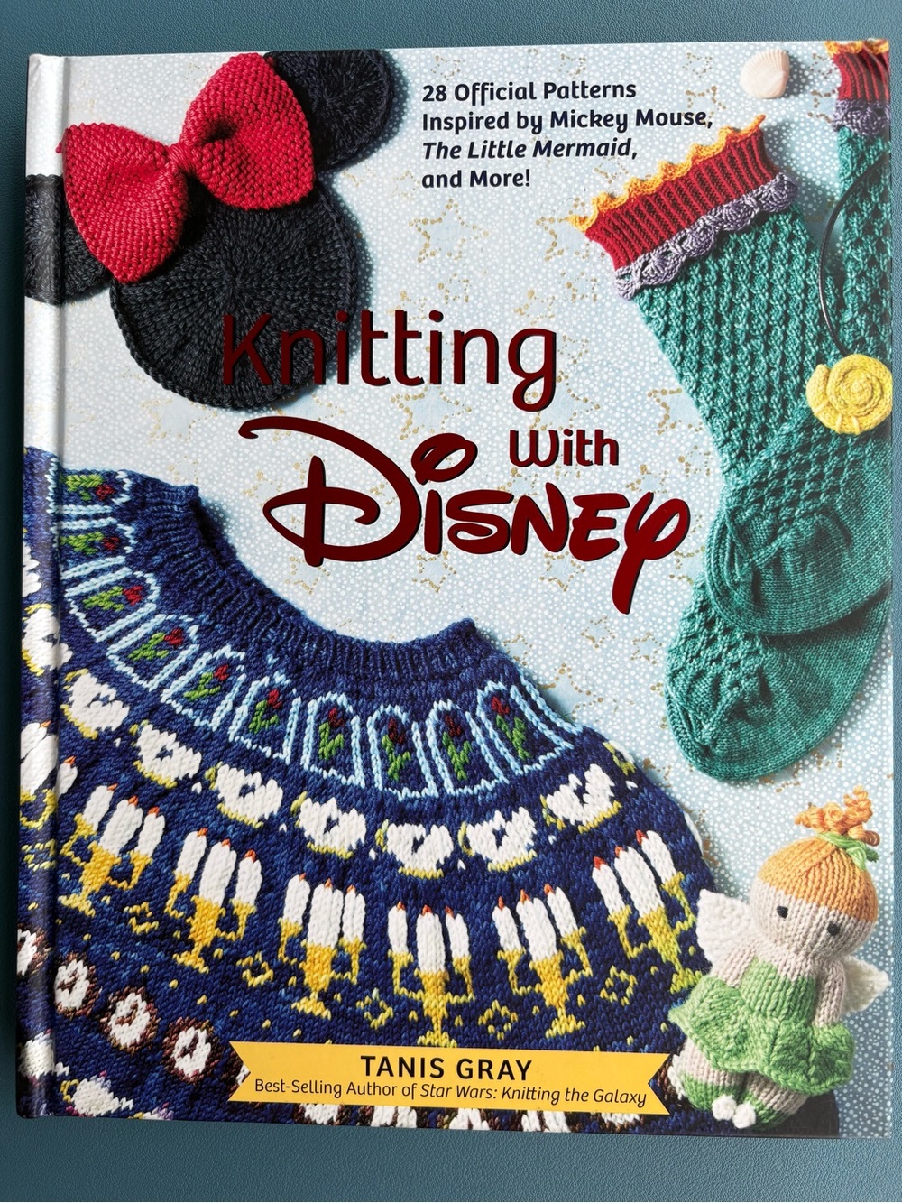 Knitting With Disney Navy, By-Tanis Gray,Best- selling Author of Star Wars.
